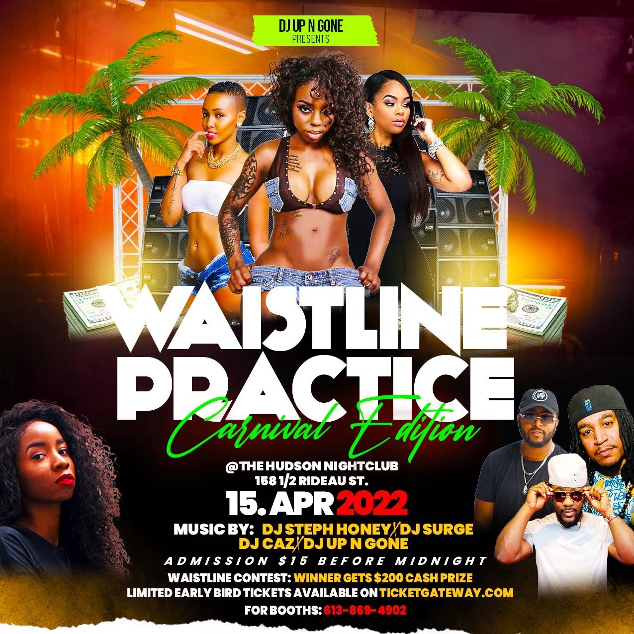 Dj Upngone Presents : Waistline Practice 