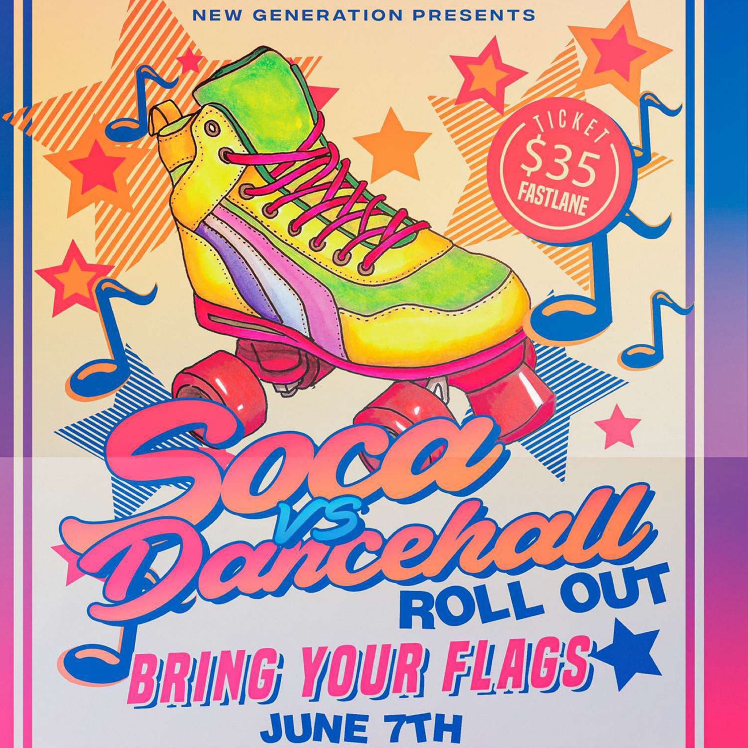 Soca Vs Dancehall Roll Out 