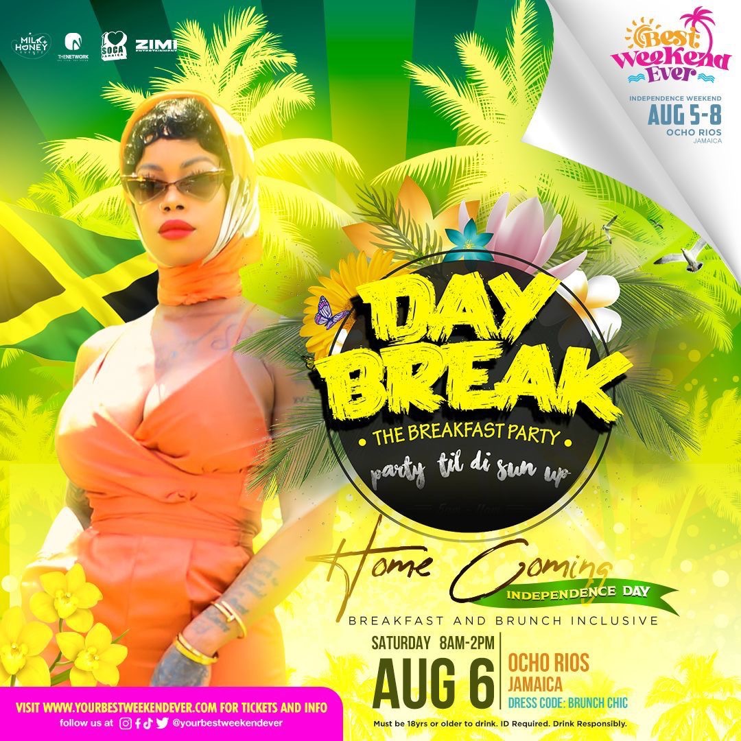 Daybreak Breakfast Party â€œhomecomingâ€ - Best Weekend Ever 