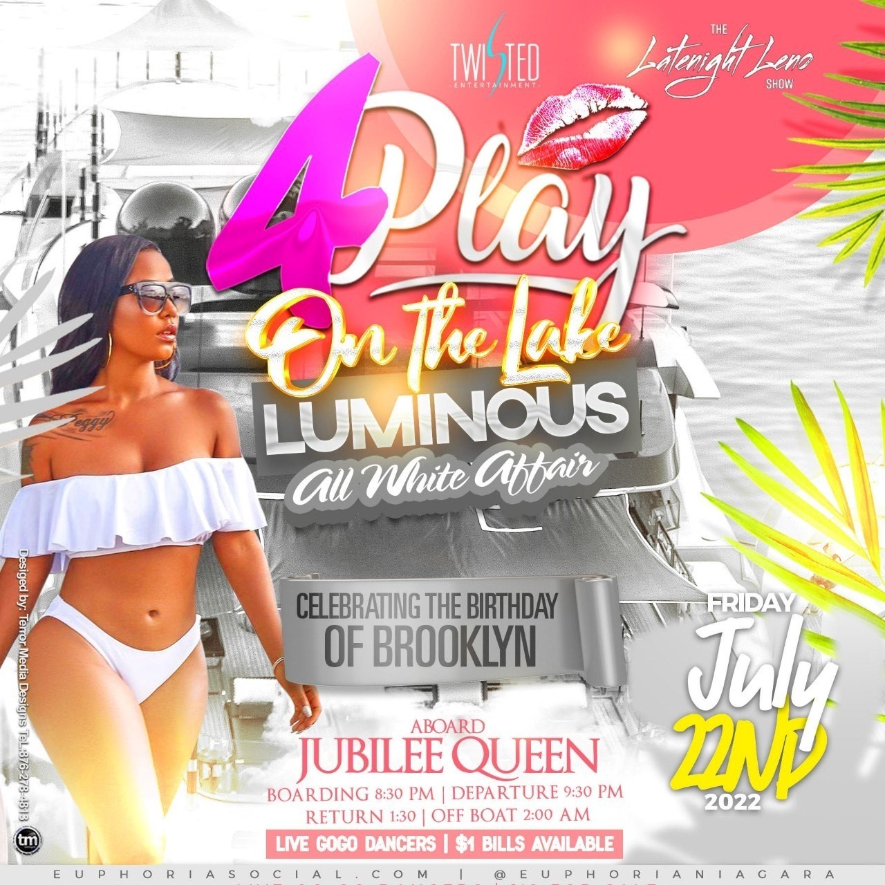 4play On The Lake | Luminous All White Affair 