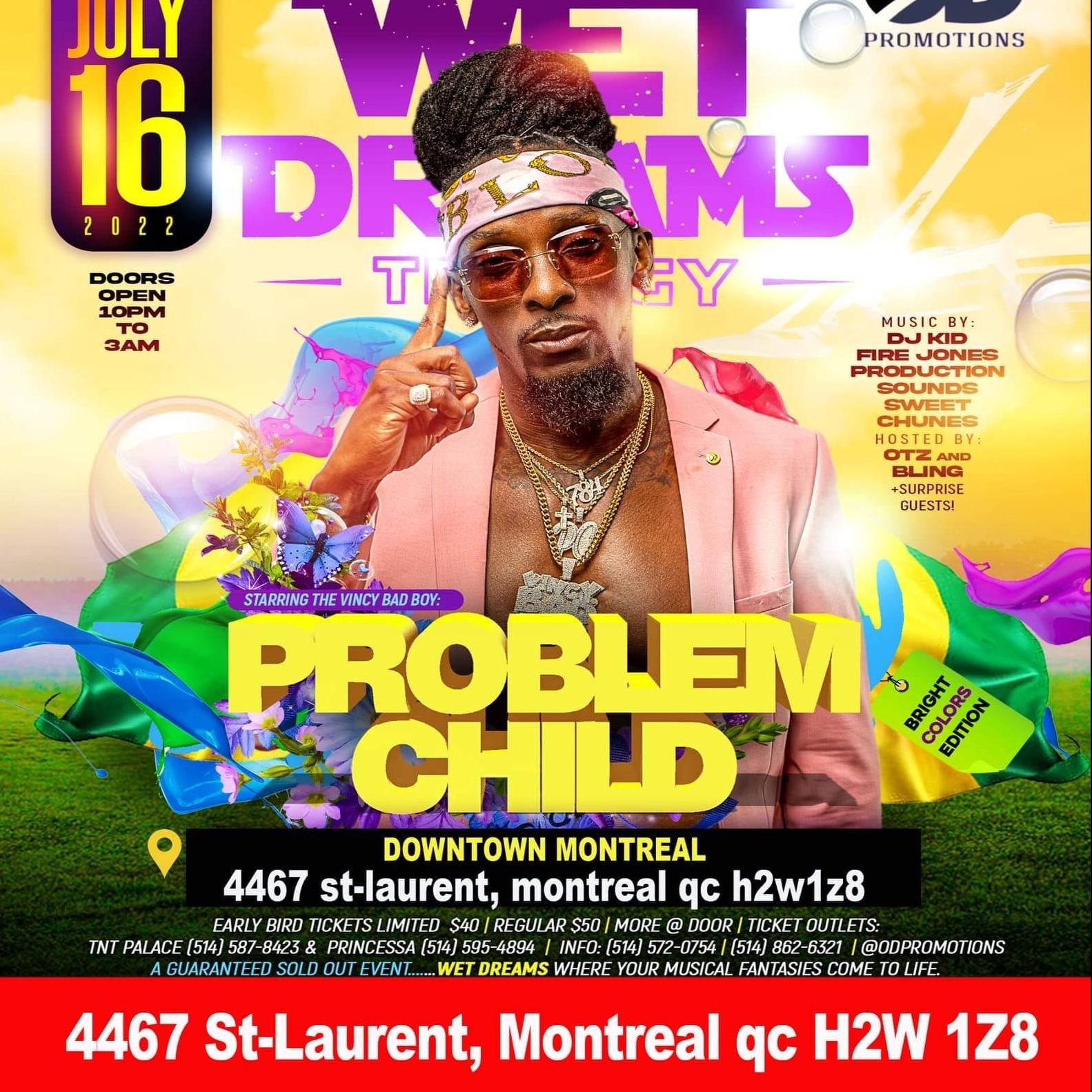 Wet Dreams Trilogy Bright Color Edition 