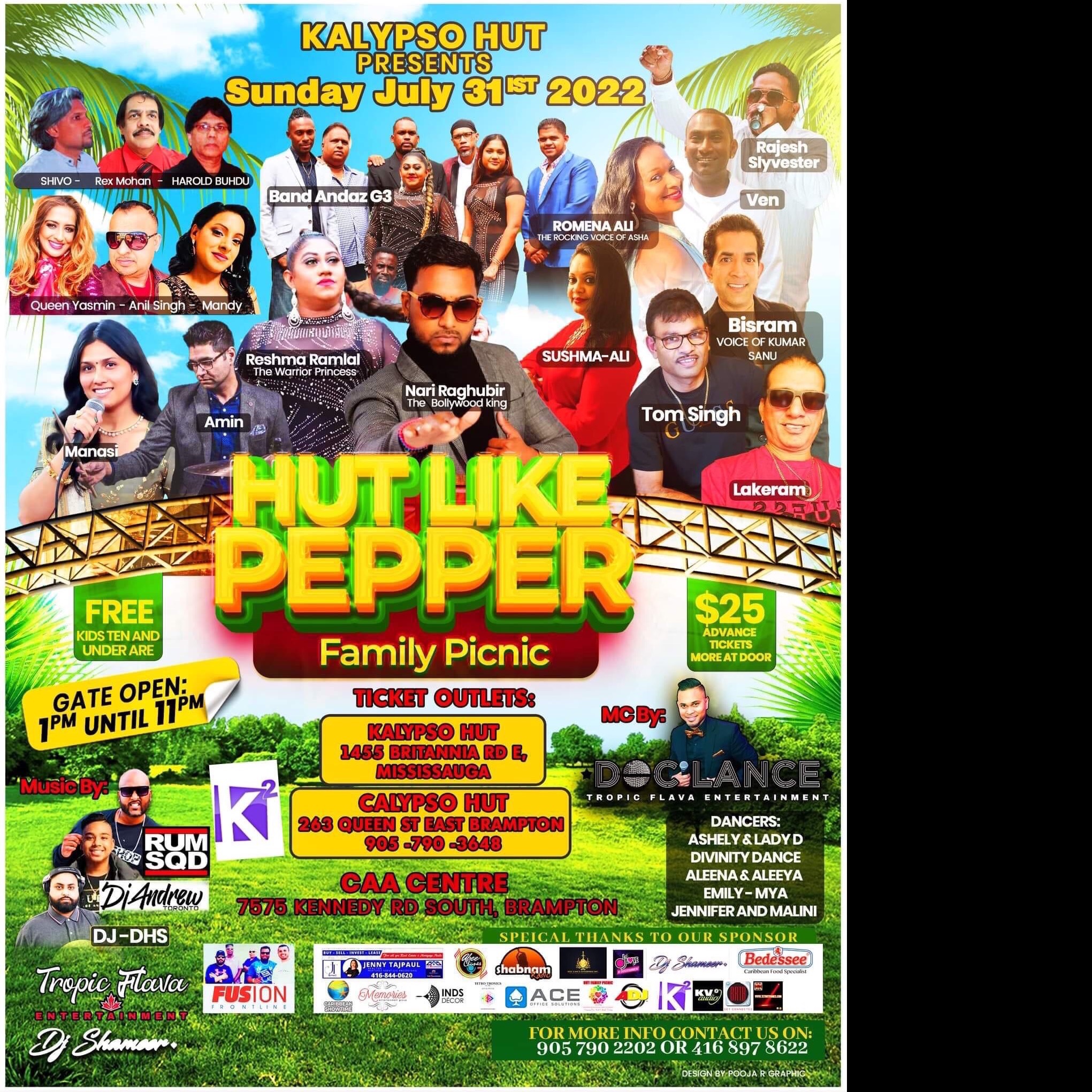 Hut Like Pepper Family Picnic 2022 