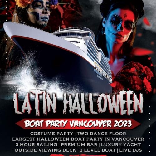 Latin Halloween Boat Party Vancouver 2023 