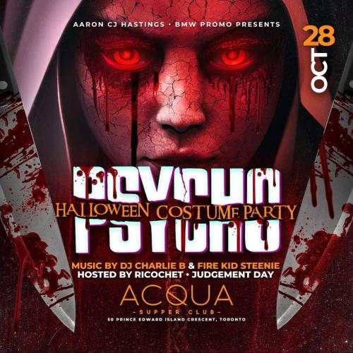 Psycho- The Biggesst Halloween Costume Bash 
