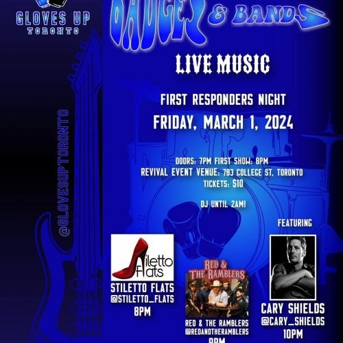 Badges & Bands Live Music | First Responders Night 