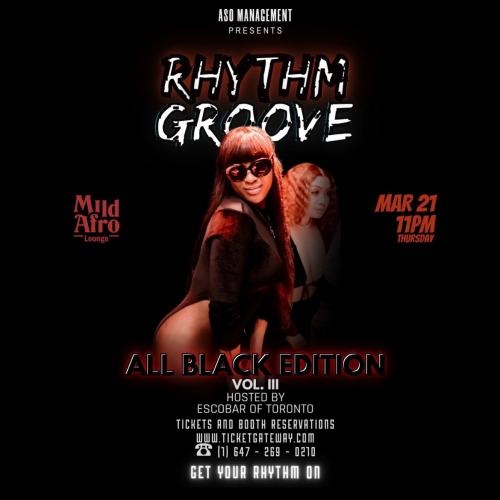 Ryhthm Groove Vol Iii - All Black Edition 