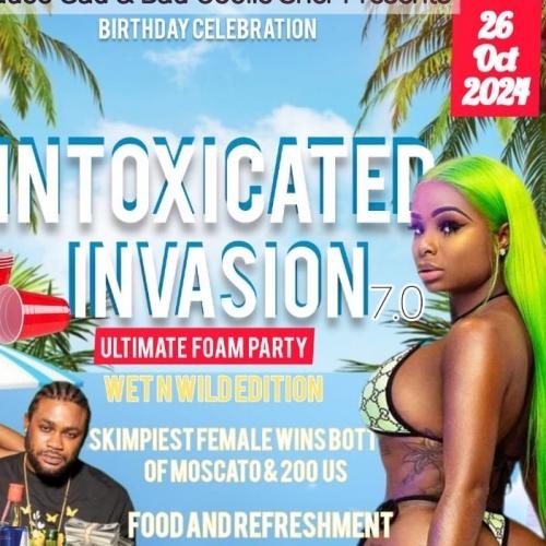 Intoxicated Ultimate Foam Water Party 