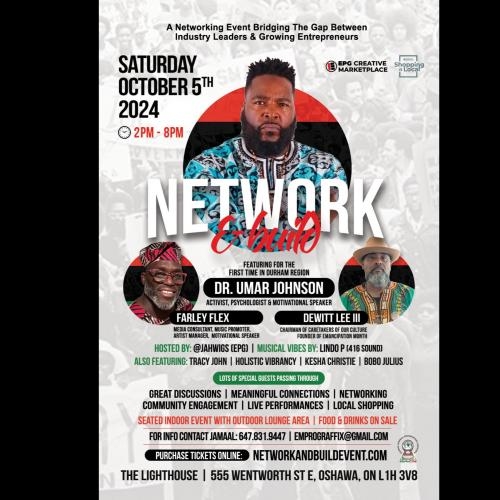 Network & Build 2024 Featuring Dr. Umar Johnson 