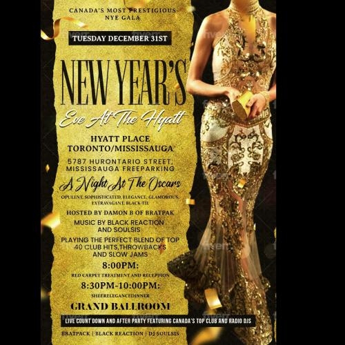 New Years Eve @ The Hyatt 2024 
