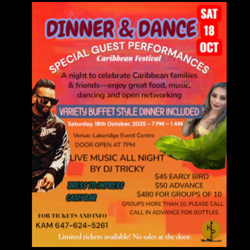 Carribean - Dinner And Dance 