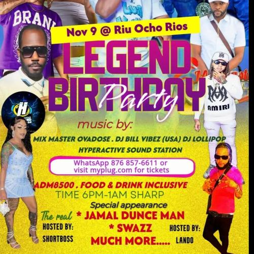 Legend Birthday Party 