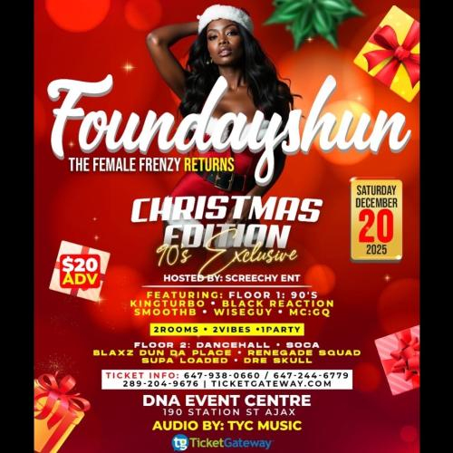 Foundayshun 90’s Holiday Vibe 