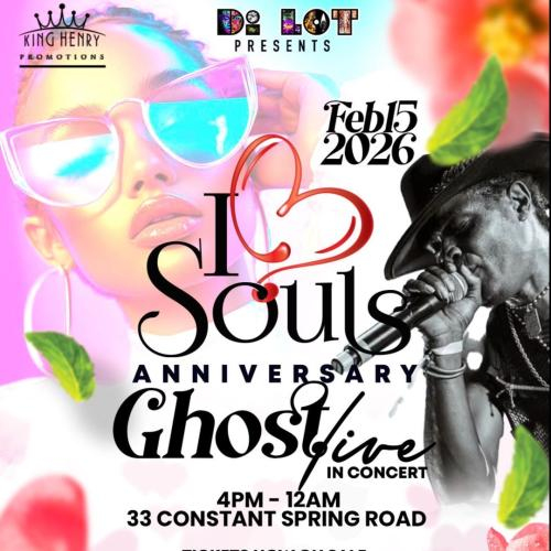 I LOVE SOULS presents  Ghost live in concert 
