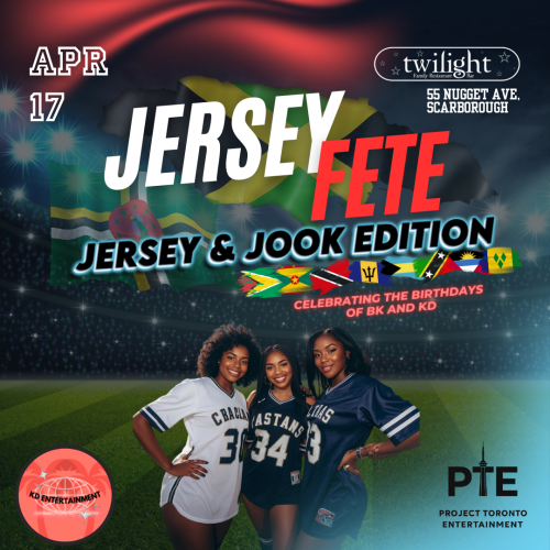 Jersey Fete: Jersey & Jook Edition | Celebrating the Birthdays of BK & KD 