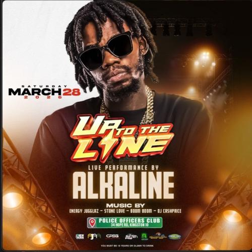 Uptotheline Live performance by ALKALINE 