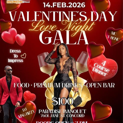 Valentine Day Dinner and Dance Gala 