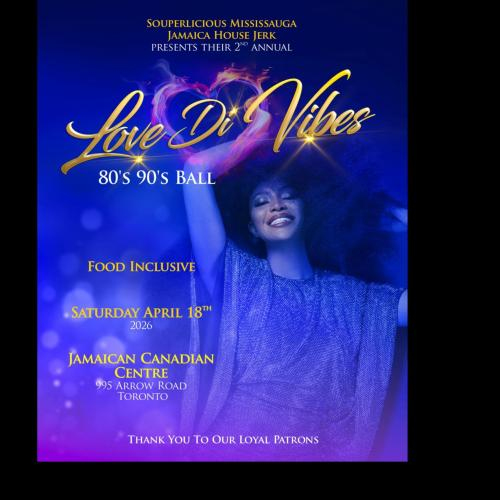 LOVE DI VIBES 80’s 90’s Ball 