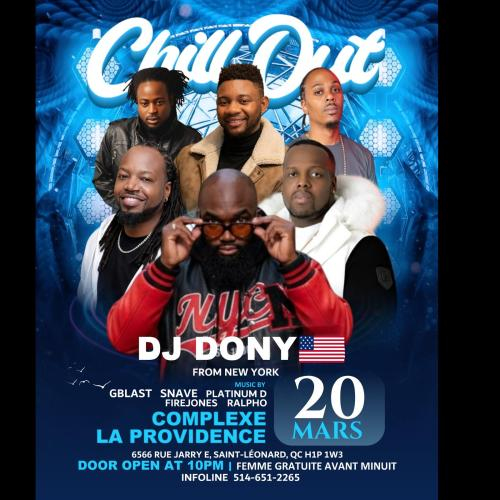 DJ DONY FROM NEW YORK @ CHILL OUT 