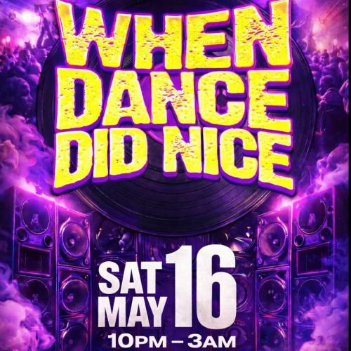 WHEN DANCE DID NICE 2026 