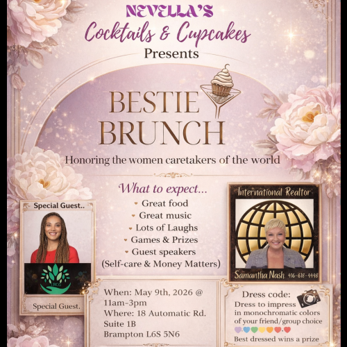 Nevella’s Cocktails and Cupcakes Presents Bestie Brunch 