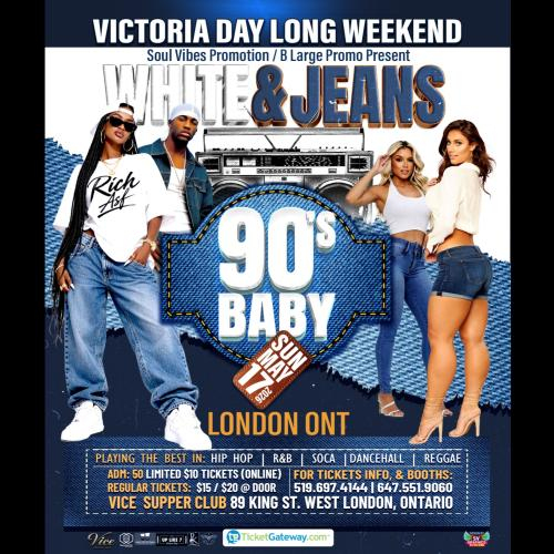 90’s BABY (WHITE & JEANS EDITION) 