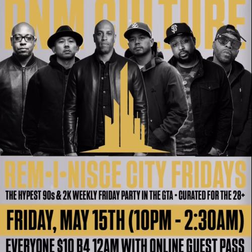 REM•I•NISCE CITY FRIDAYS • DNM CULTURE THE ALL JEANS WEAR AFFAIR FEAT. SWEET TOUCH FOUNDATION 