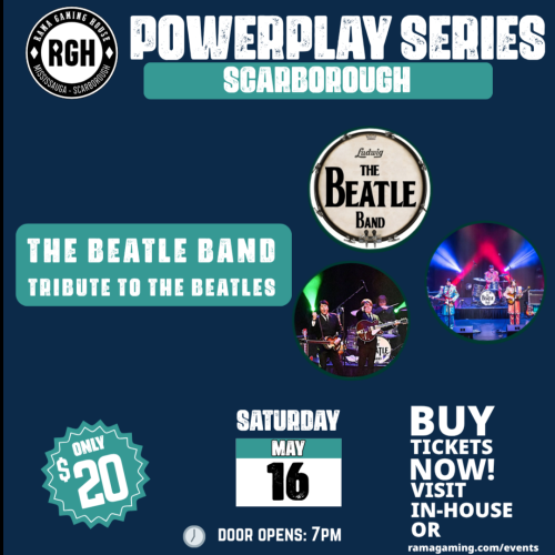 The Beatle Band at Rama Gaming House Scarborough 