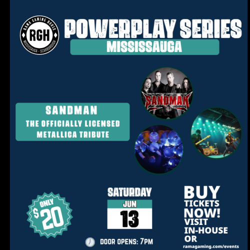 Sandman at Rama Gaming House Scarborough 