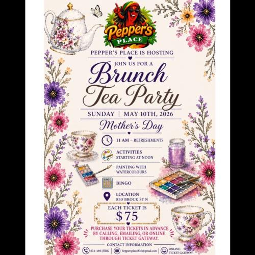 Mothers Day Brunch Tea Party 