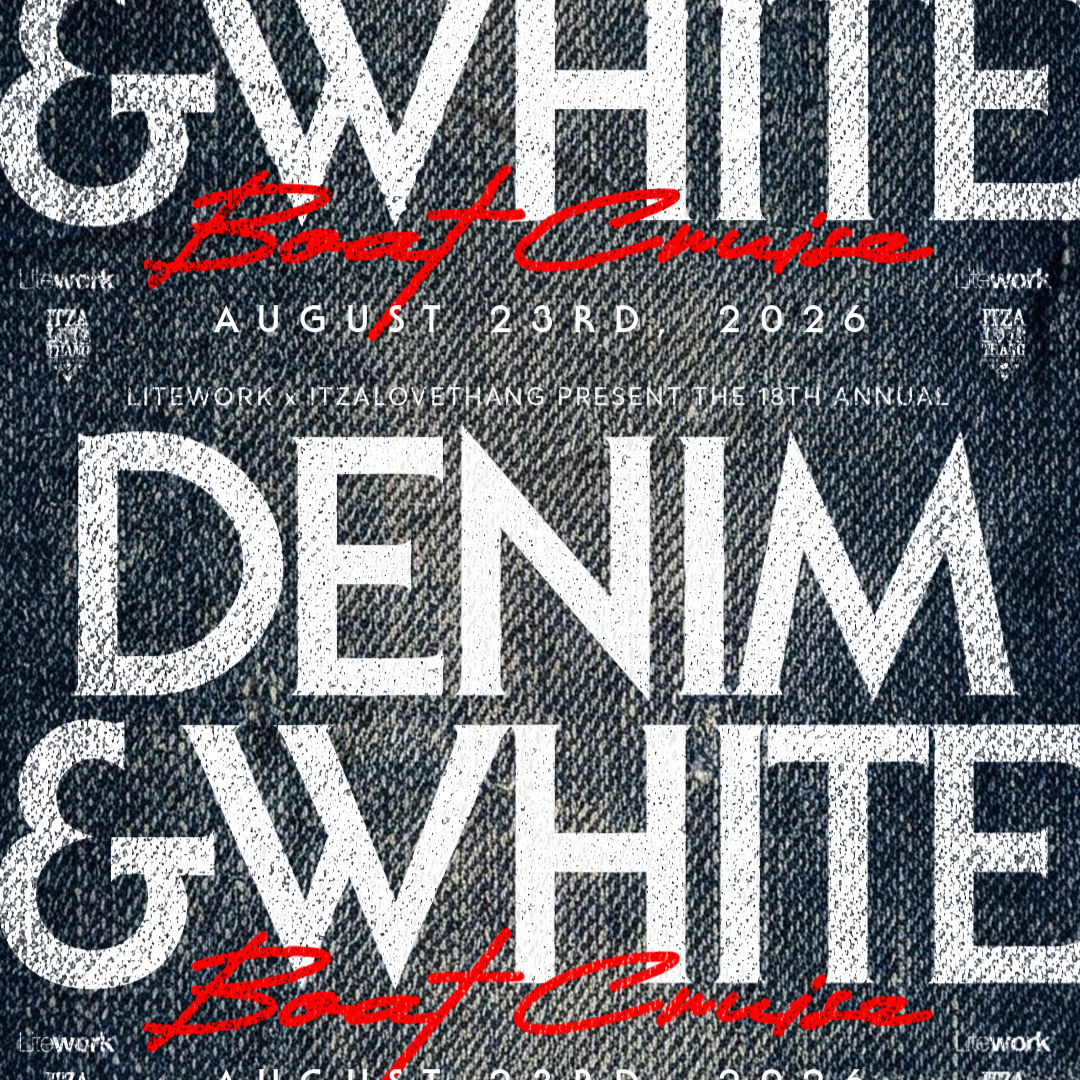 Denim And White Boat Cruise 2026 