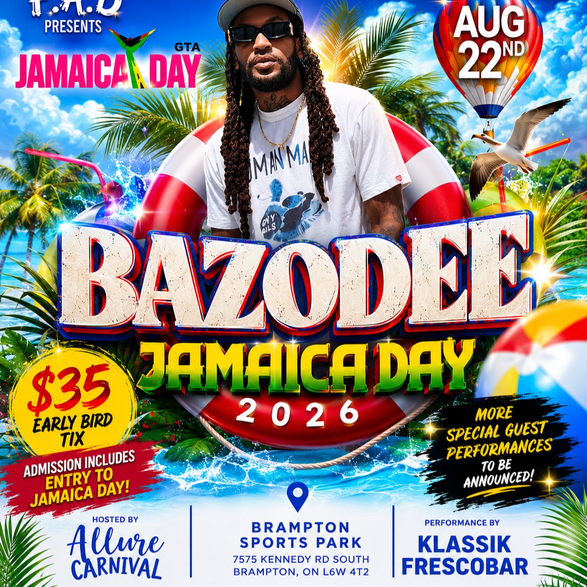 𝗕𝗔𝗭𝗢𝗗𝗘𝗘 𝗝𝗔𝗠𝗔𝗜𝗖𝗔 𝗗𝗔𝗬 𝟮𝟬𝟮𝟲 🇯🇲☀️ klassik frescobar 