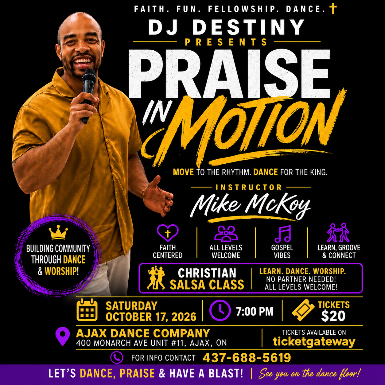 Praise in motion 