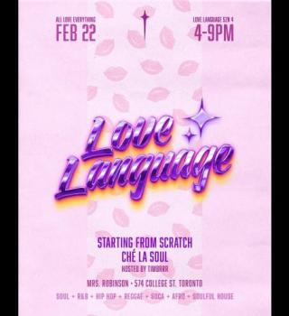 Love Language - Sun Feb 22 , 2026 
