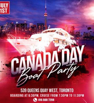 Canada Day Boat Party - July 1, 2026 