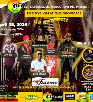 Positive Vibrations Showcase 