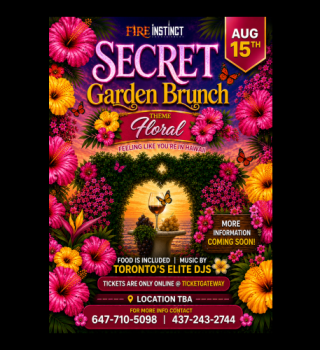 SECRET GARDEN BRUNCH 2.0 