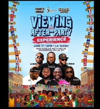 AFRO-TRAIN  (SHUTDOWN) 🇬🇭 GHANA VS PANAMA 🇵🇦 VIEWING & AFTER-PARTY EXPERIENCE 