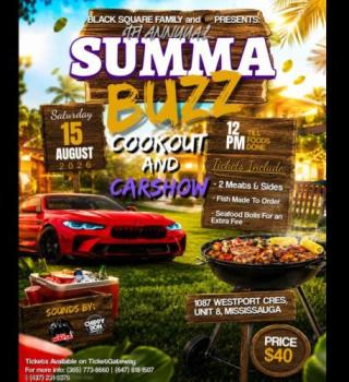 6th Annual Summa Buzz Cookout and Car Show 