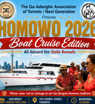 Homowo 2026: Boat Cruise Edition 