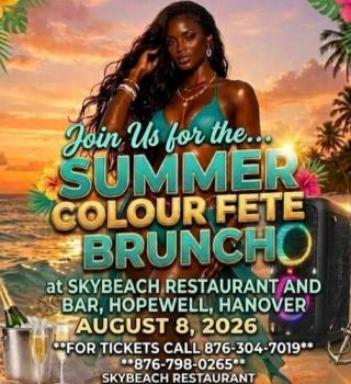 Summer Colour Fete Brunch - Skybeach Restaurant 