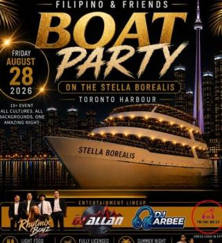 Filipino & Friends Boat Party 