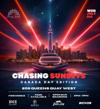 Chasing Sunsets : Canada Day Edition 🇨🇦 