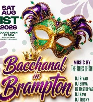 Bacchanal In Brampton - Carnival Saturday Night 
