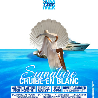 Signature All White Boat Cruise 