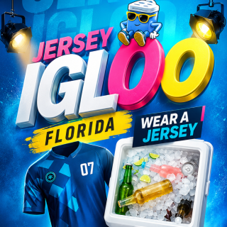 Igloo Florida Sun. Sept 6th - 2026 - Wear A Jersey 