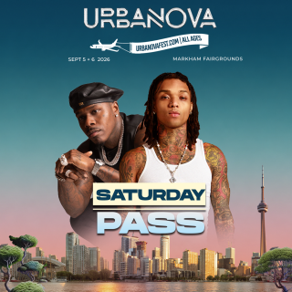 Saturday Pass (day 1) | Urbanova Fest 2026 