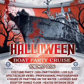 HALLOWEEN BOAT PARTY CRUISE TORONTO 2026 | TICKETS STARTING AT $25 