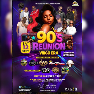 Virgo Era Bash  90’s Reunion 