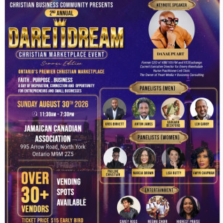 DAREIIDREAM Christian Marketplace Event 