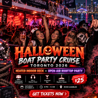TORONTO HALLOWEEN CRUISE 2026 | FLOATING PARTY 